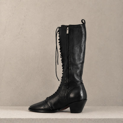 Plancha Tall handmade leather boot from León Guanajuato