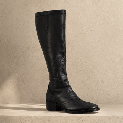 Oxford Tall handmade leather boot product photo