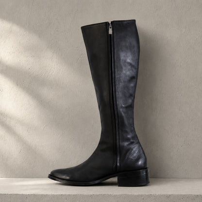 Sencillo Tall handmade leather boot from León Guanajuato