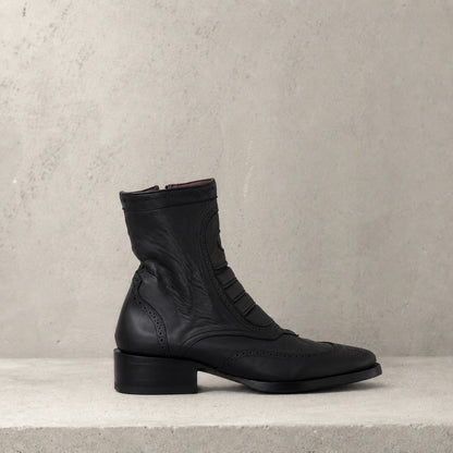 Oxford Short handmade leather boot product photo
