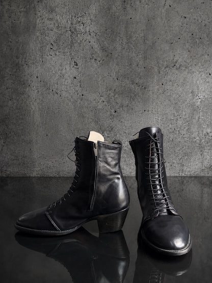 Plancha Short Goodyear welted boot view