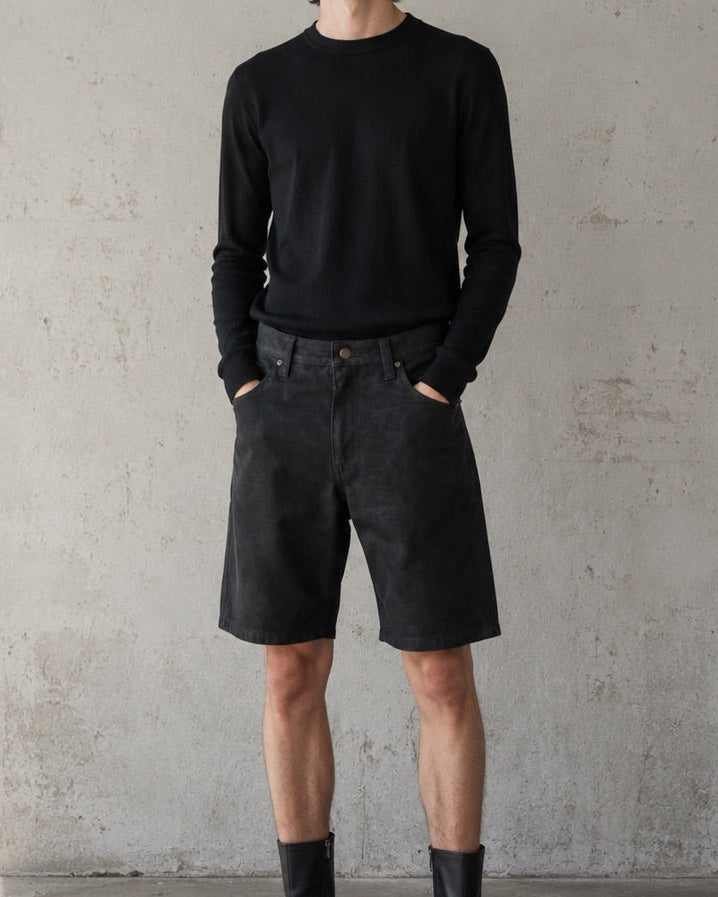 Handmade Leather Shorts