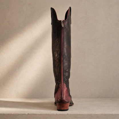 Zapata Vaquero Knee High men's tall leather boot
