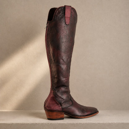 Zapata Vaquero Knee High handmade tall boot product photo